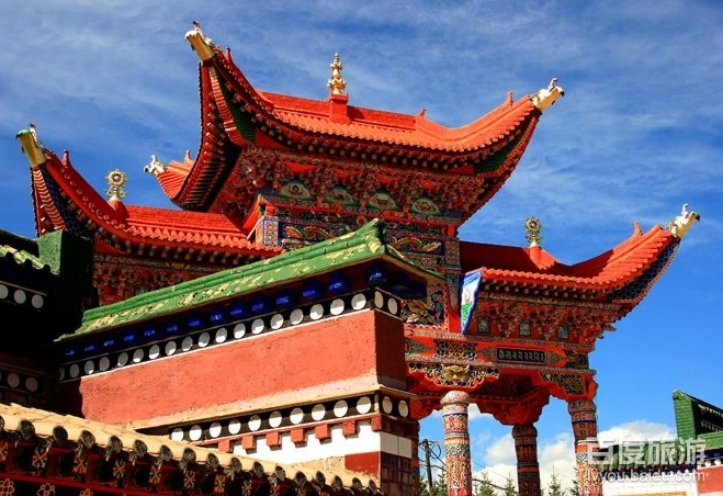 安多合作米拉日巴佛阁VR全景